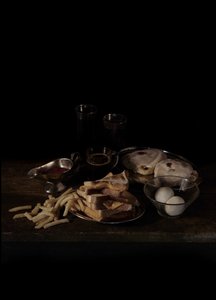 テキサス、死刑囚の最後の食事；ゲイリー・ミラー、2011年（Cタイプ写真）