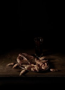 テキサス、死刑囚の最後の食事；マーティン・ヴェガス、2011年（Cタイプ写真）