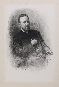 歴史家でジャーナリストのセルゲイ・ニコラエヴィッチ・シュビンスキーの肖像、1834～1913年、1900年代 作： Mate