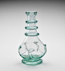デカンター、c.1841-43（非鉛ガラス） 作： Mathew (attr.to) Johnson