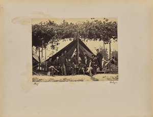 バトラーとスタッフ 作： Mathew B. Brady