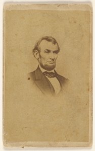 [マシュー・B・ブレイディの写真に彫られたエイブラハム・リンカーン］ 作： Mathew B. Brady