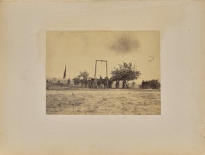 [処刑シーン］ 作： Mathew B. Brady