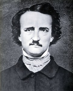 19世紀にブレイディが撮影したアメリカの作家エドガー・アラン・ポー（1809〜1849）の肖像。 作： Mathew B. Brady