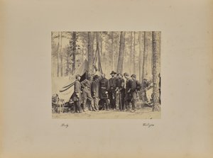 ポッターとスタッフ 作： Mathew B. Brady