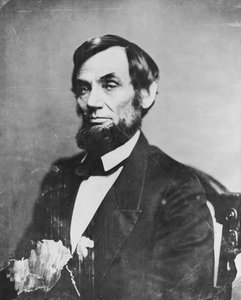 エイブラハムリンカーン、1861年 作： Mathew B. Brady