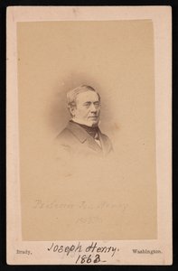 ジョセフ・ヘンリーの肖像 1797-1878年 1863年 作： Mathew Brady