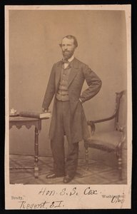 サミュエル・サリバン・コックスの肖像、1824～1889年、1889年以前。