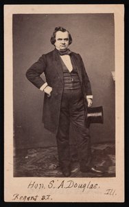 スティーブン・アーノルド・ダグラスの肖像、1813～1861年、1861年以前。 作： Mathew Brady