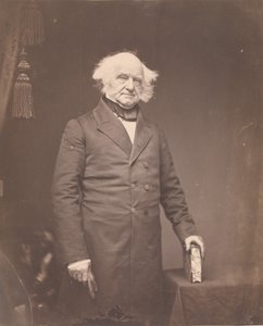 マーティン・ヴァン・ビューレン大統領（1855-58年）。 作： Mathew Brady