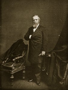 1877年大統領就任前のラザフォードB.ヘイズ 作： Mathew B. Brady