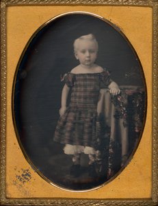 無題の子供の肖像、183960。 作： Mathew Brady