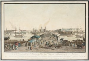 1804年5月1803年5月にサンクトペテルブルクで1周年を迎える都市の100周年記念 作： Mathias Gabriel Lory