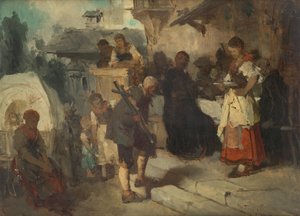 二人の商人 作： Mathias Schmid