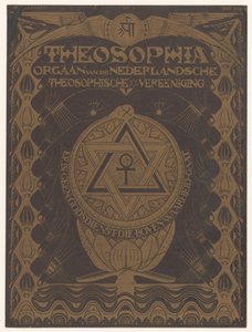 カバーマガジン Theosophia 作： Mathieu Lauweriks