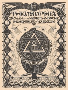 カバーマガジン Theosophia 作： Mathieu Lauweriks