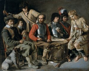 喧嘩」1640年 作： Mathieu Le Nain