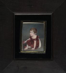 ハーバートサウジーの肖像、1809 作： Matilda Betham