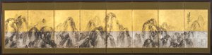 青い空を背景とする72のピーク、1785年。