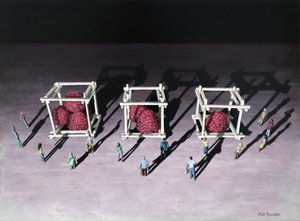 モア・ザン・ワン、2021年（アクリル、パネル）