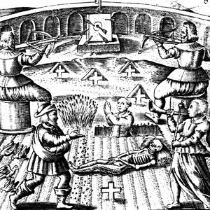 バジルバレンタインの8番目のキー、バジルバレンタイン、ストラスブール、1651年の「フォンデムアルテンシュタインウラルテン」 作： Mattaus the Younger Merian