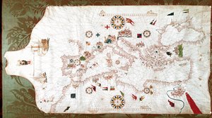 地中海の地図（ポルトラン