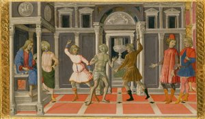 聖ジェロームの夢 作： Matteo di Giovanni