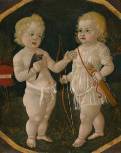 2 つのプッティ 作： Matteo di Giovanni