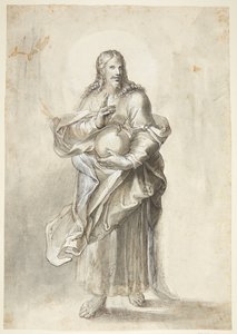 イエスと12使徒：イエス 作： Matthäus Gundelach