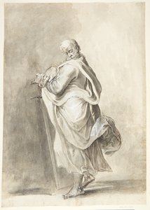 イエスと12使徒：パウロ 作： Matthäus Gundelach