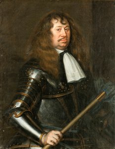 カール・グスタフ・ランゲルの肖像1613-1676、サルミス伯爵、1662年。