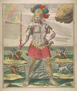 コロッサス君主 ダニエル像、1730年。