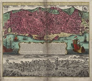 国立図書館の地図コレクションに収録されている地図。この地図は、アウグスブルク 作： Matthäus Seutter