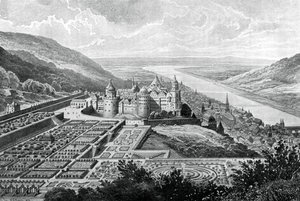 1620年1903年にドイツのハイデルベルク城。