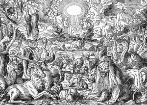 パラダイス 作： Matthaus the Elder Merian