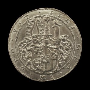 紋章[逆]、c。 1532年。 作： Matthes Gebel