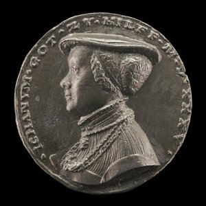 マグダレーナ・ルンメル、ローレンツ・シュタイバーの妻 1509年［逆］、1535年
