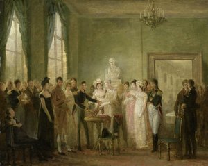 正体不明の歴史的主題 作： Mattheus Ignatius van Bree
