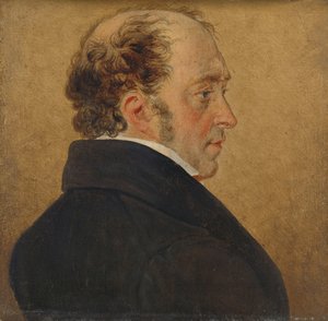 自画像 作： Mattheus Ignatius van Bree