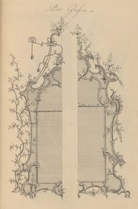 便利で装飾的な家具の一般的なシステム...1759年から1763年まで。 作： Matthew Darly
