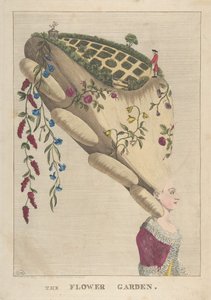 The Flower Garden』1777年5月1日号。 作： Matthew Darly