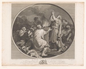 ノアの犠牲 ノアの犠牲 (オブジェクトのタイトル) イギリスの主な絵画（シリーズ名） イギリスで最も重要な絵画 (シリーズタイトル) 作： Matthew Liart