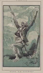戦争万歳!(カラーリトグラフ)