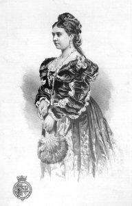 ドイツの皇太子妃、1877 作： Matthews and Son