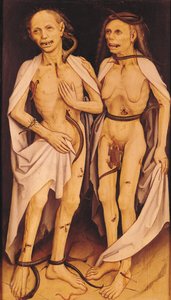The Dead Lovers (パネルに油彩)