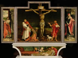 イゼンハイムの祭壇画 作： Matthias Grünewald