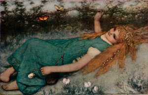 蝶」、1900年頃。   作： Matthias Marris