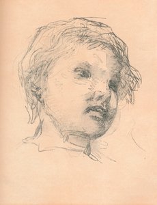 子供のスケッチ、1920年頃 作： Matthias Marris