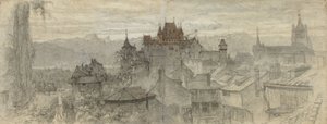ローザンヌ II の眺め 作： Matthijs Maris
