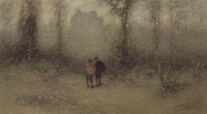 魅惑の城」1887年頃 作： Matthijs Maris